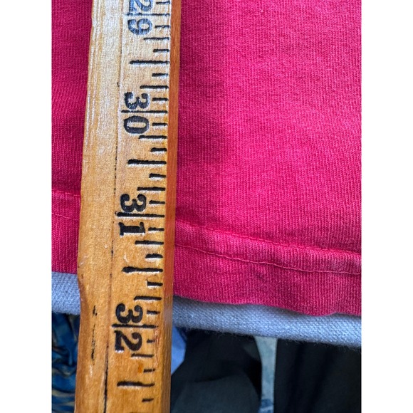 VTG Spirit Jersey Ole Miss Rebels Size XL Red Long Sleeve Hotty Toddy RN131422 - Picture 15 of 15